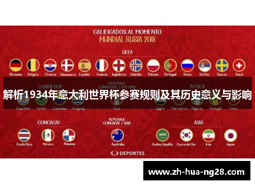 解析1934年意大利世界杯参赛规则及其历史意义与影响