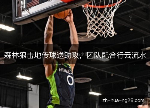 森林狼击地传球送助攻，团队配合行云流水